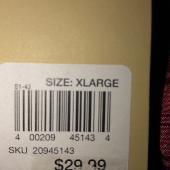 NWT🔥Mens Short Sleeve Northcrest Flannel - Picture 5 of 5